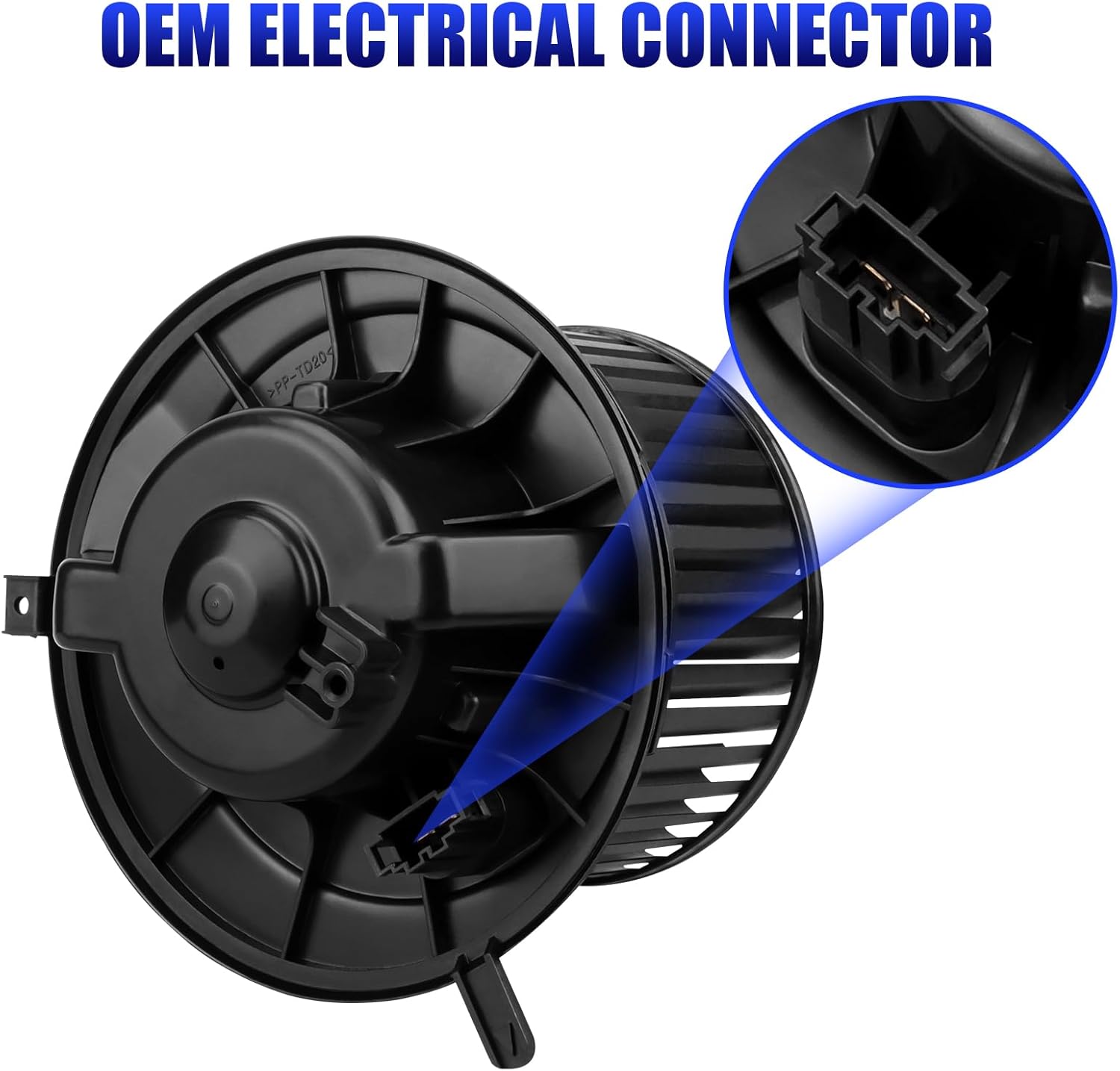 Motor soplador de calefactor HVAC con ventilador para Volkswagen VW Jetta Tiguan Passat Rabbit CC Eos GTI Golf AC ventilador reemplazo # 700182
