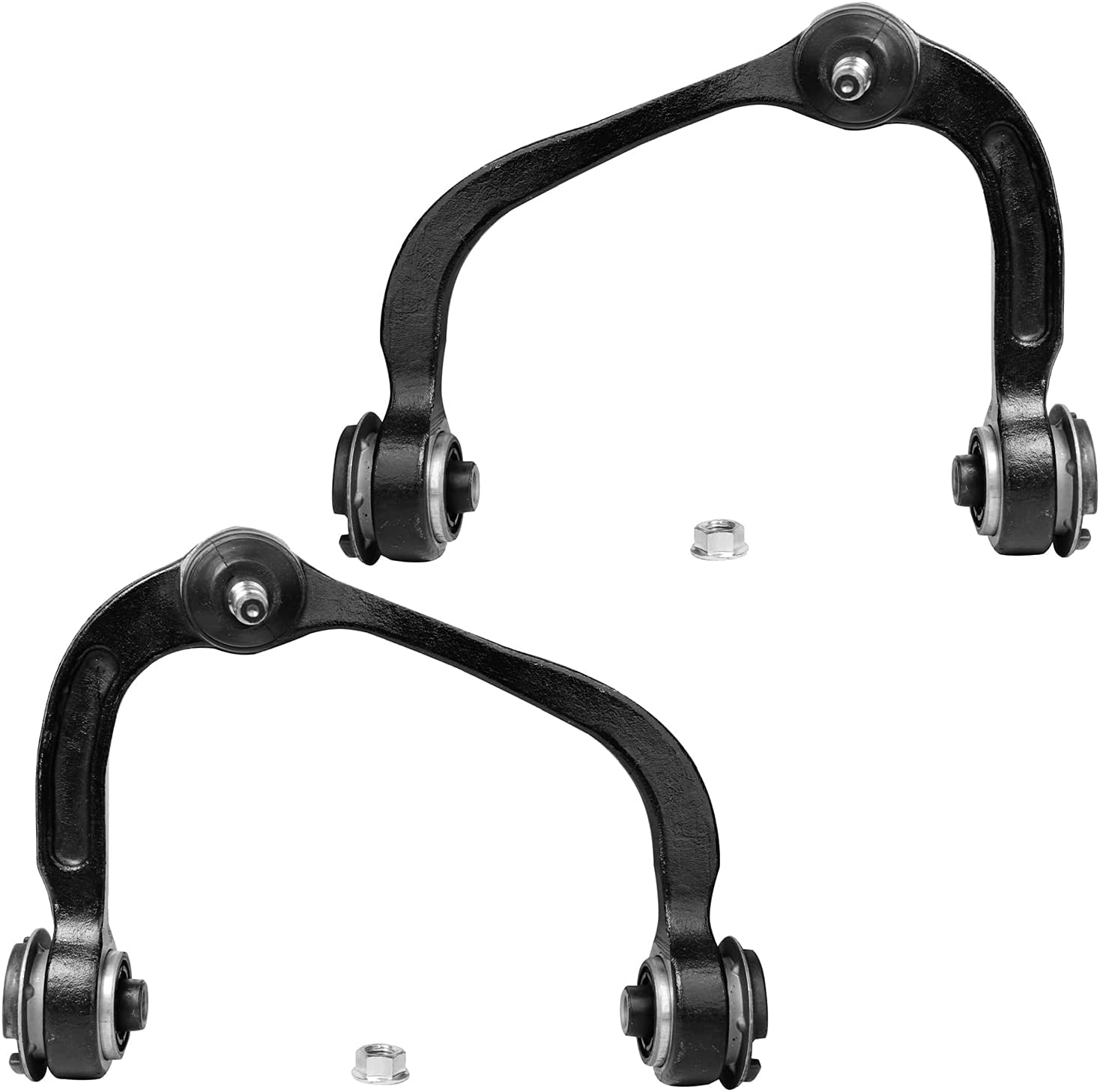 Detroit Axle – Kit de suspensión de 12 piezas para Ford F-150 2015 2016 2017, 2 puntales listos, 2 amortiguadores traseros, 2 brazos de control