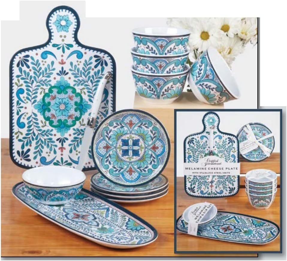 Certified International Talavera – Juego de 4 cuencos de inmersión de 4 pulgadas de diámetro, para uso diario, accesorios de cocina, celebración de