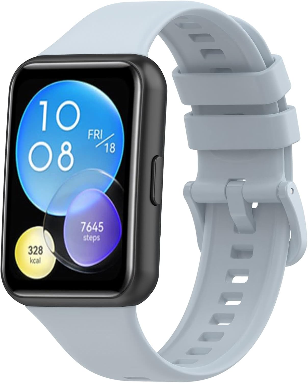Correas deportivas compatibles con Huawei Watch Fit 2, correa de silicona suave compatible con Huawei Watch Fit 2 correas de repuesto
