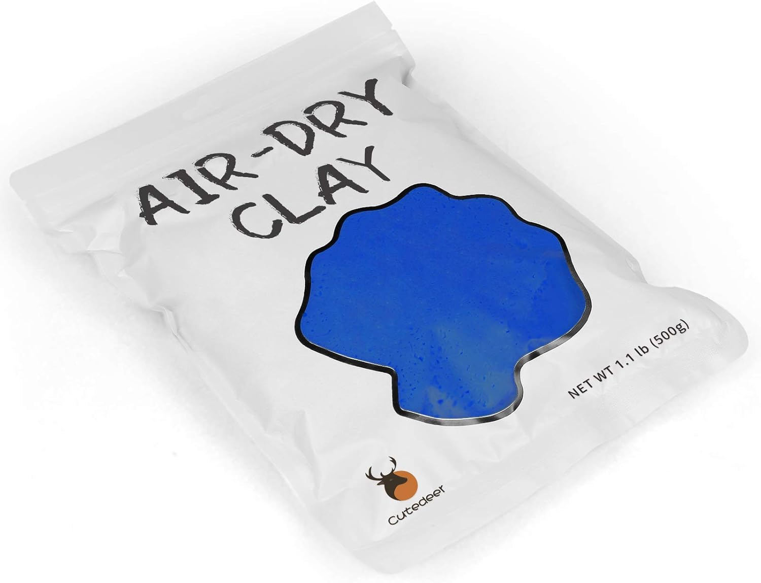 Arcilla Air Dry  Azul, arcilla de modelado de espuma suave de 1.1 libras, arcilla mágica creativa para moldear bricolaje para niños y adultos,