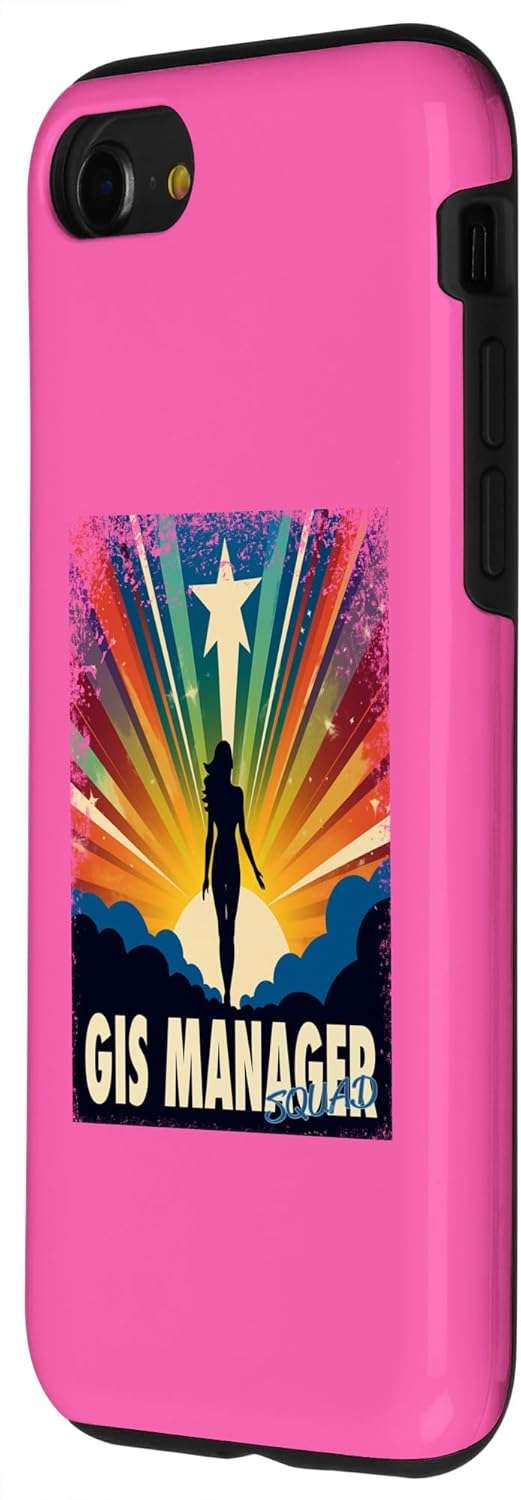 iPhone SE (2020)  7  8 GIS Manager Funny Female Hero Job Women Case