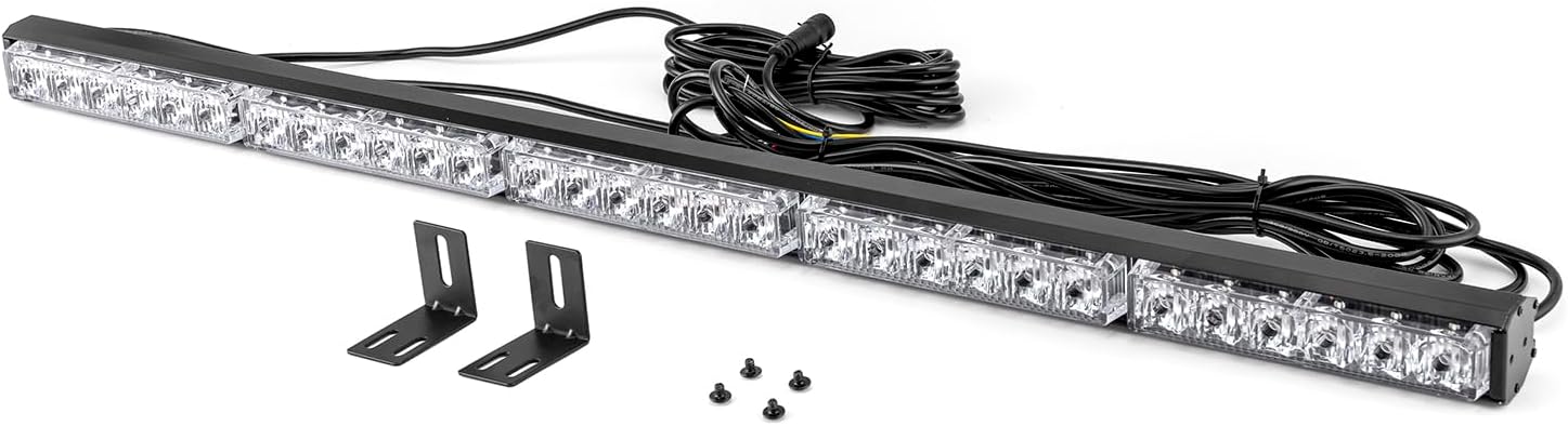 WeiSen Barra de luz LED trasera de 30 pulgadas, barra de luz estroboscópica LED con luces de marcha, freno, marcha atrás y direccional, compatible