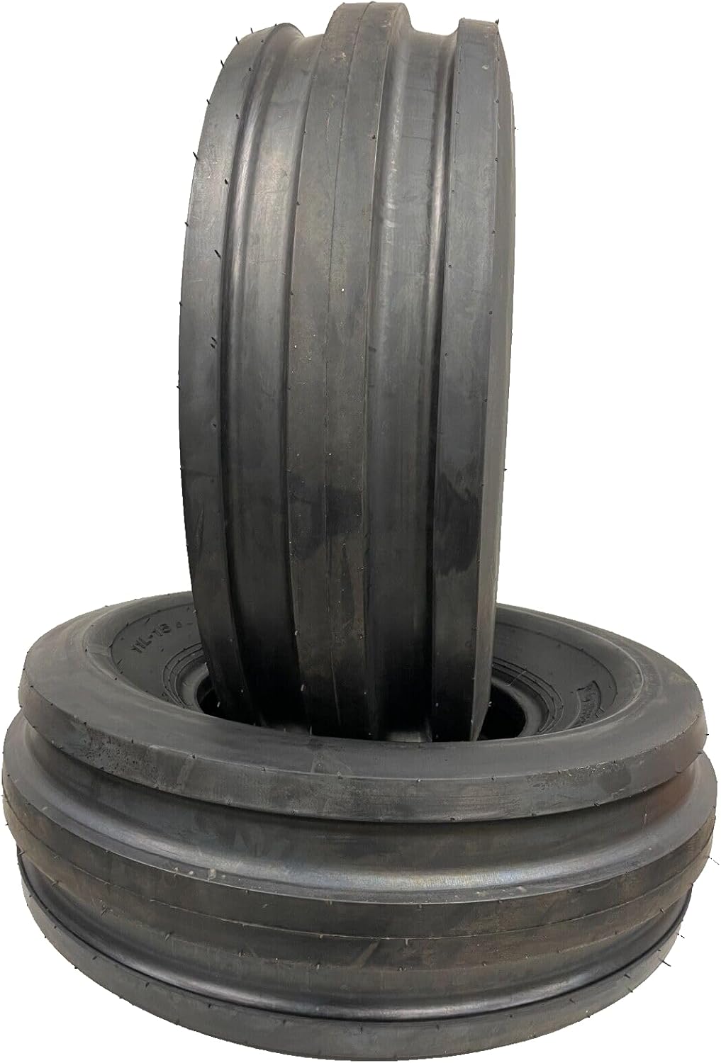 Dos neumáticos delanteros 11l15 8 capas Tl 11×15 I-1 Cargador de tractor agrícola Carga resistente D 3 costillas Tri Rib 11l-15 Cargador de servicio