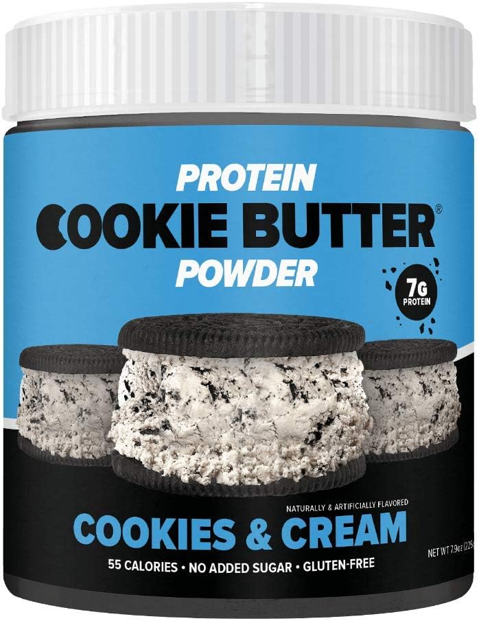 Flexible Dieting Lifestyle Mantequilla de galletas en polvo de proteína de suero  Galletas y crema  Apto para dieta cetogénica, baja en