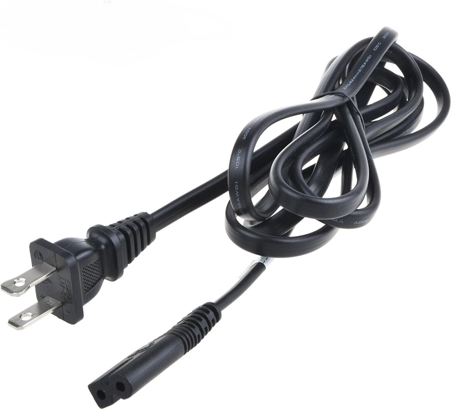 Marg Cable de alimentación de CA enchufe para Sony CFD-Z135 CFD-S550 CFDS550 CFD-ZW150 CFD-Z110 CFDZ110 CFDZW155 CFDZW160 CFD-ZW165 AM-FM