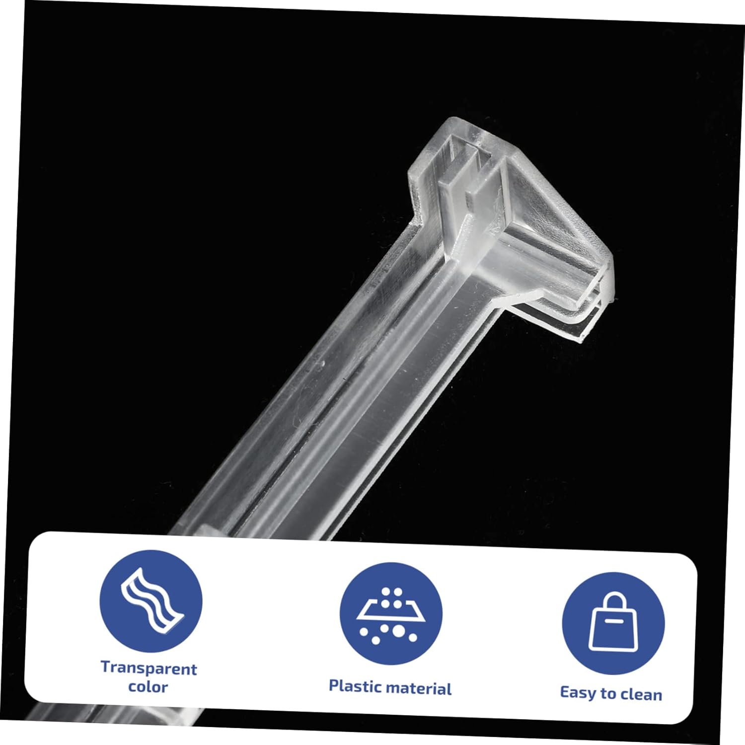 Garneck 4 unids Conector de esquina Vertical Ciego Reemplazo Listones Accesorios Persianas Persianas Reemplazo Vertical Paneles Persianas