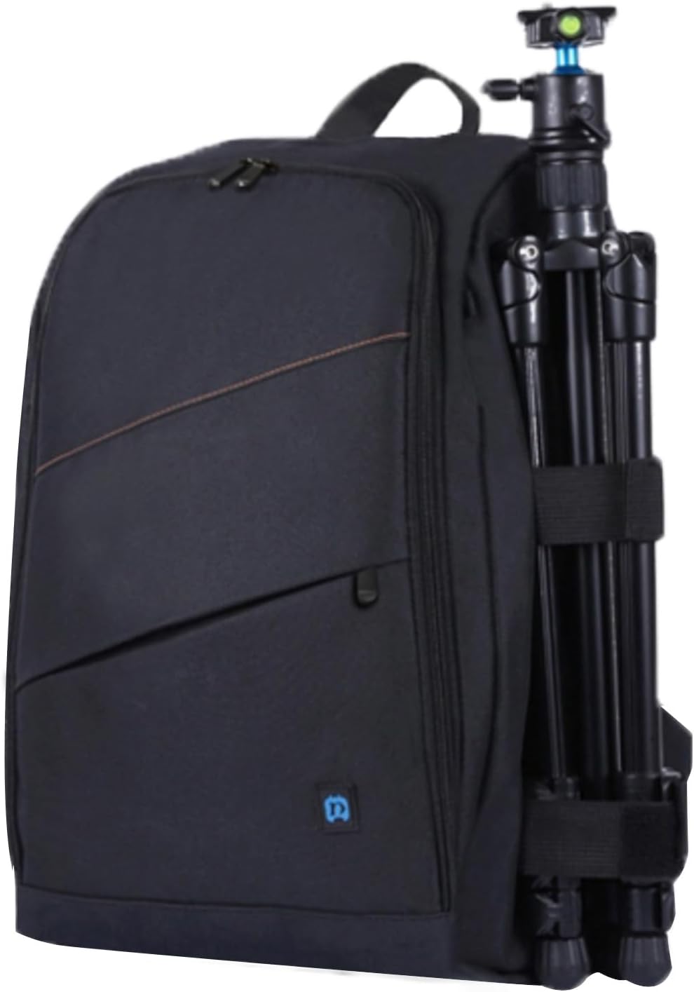 Mochilas para cámara para fotógrafos, bolsa de hombro impermeable, gran capacidad, estuche negro para cámara, regalo para fotógrafos de hombres