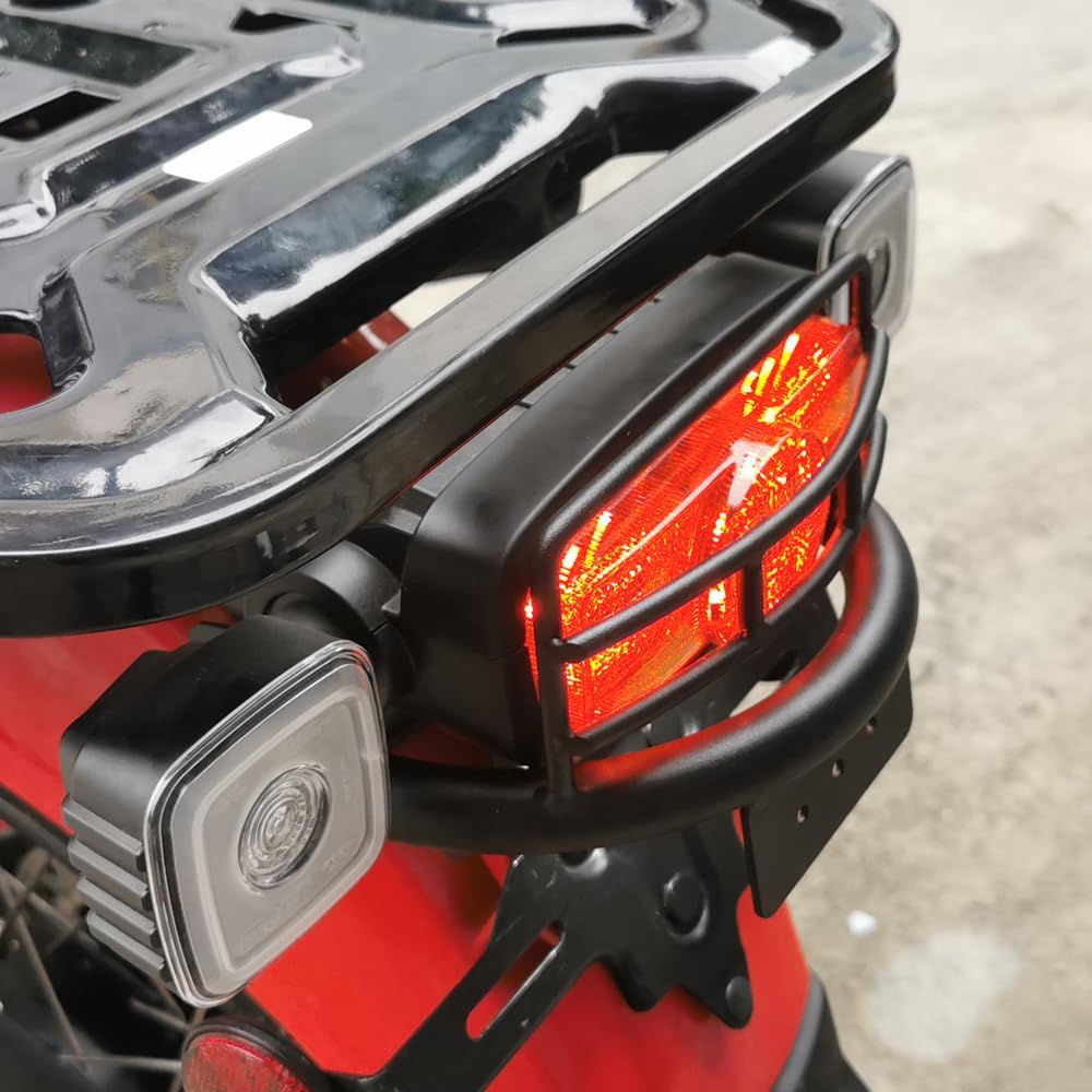 Kit protector de luz trasera compatible con Honda CT125 Trail 125 Hunter Cub (protector de luz de cola)