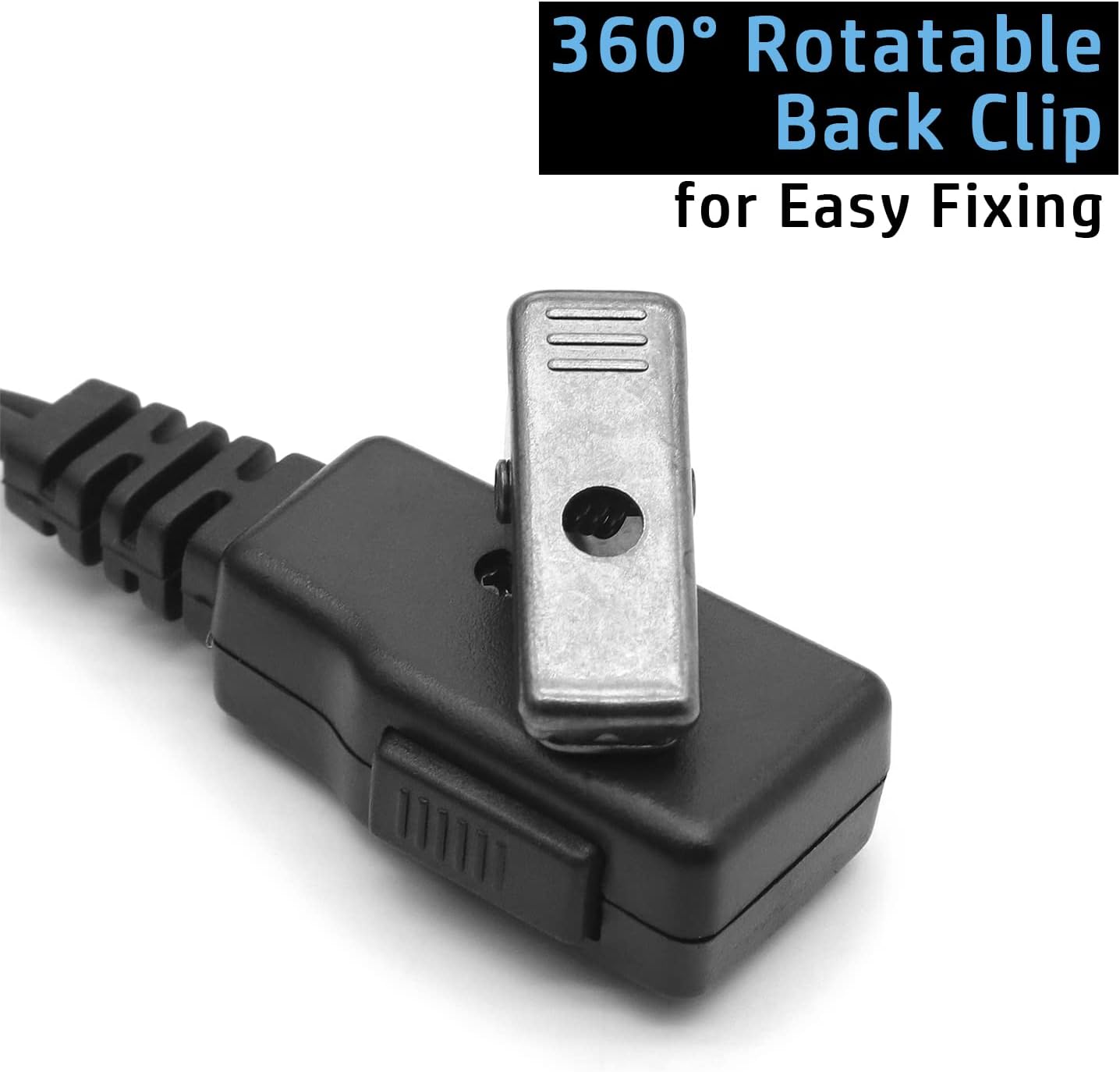 Auricular para Uniden VHF Marine Radio Atlantis 200 Atlantis 250 Atlantis 260 Atlantis 275 Atlantis 290 Atlantis295 Voyager MHS126 MHS135 MHS235