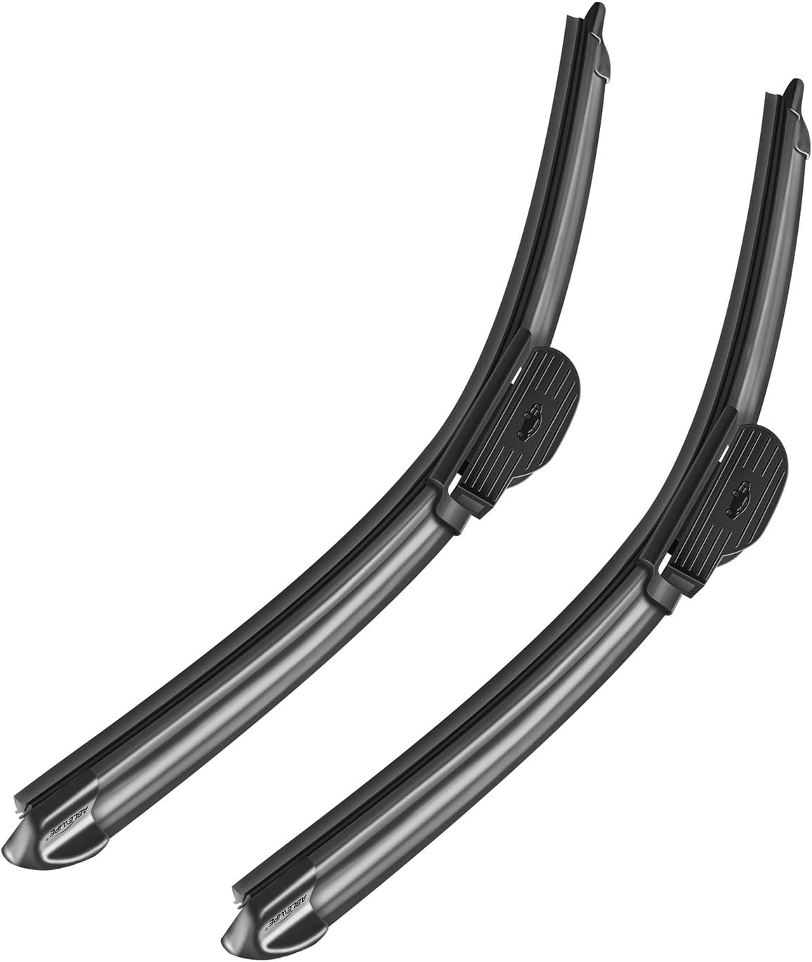 ABLEWIPE Limpiaparabrisas de automóvil de 20 pulgadas + 19 pulgadas para ventana delantera (juego de 2)