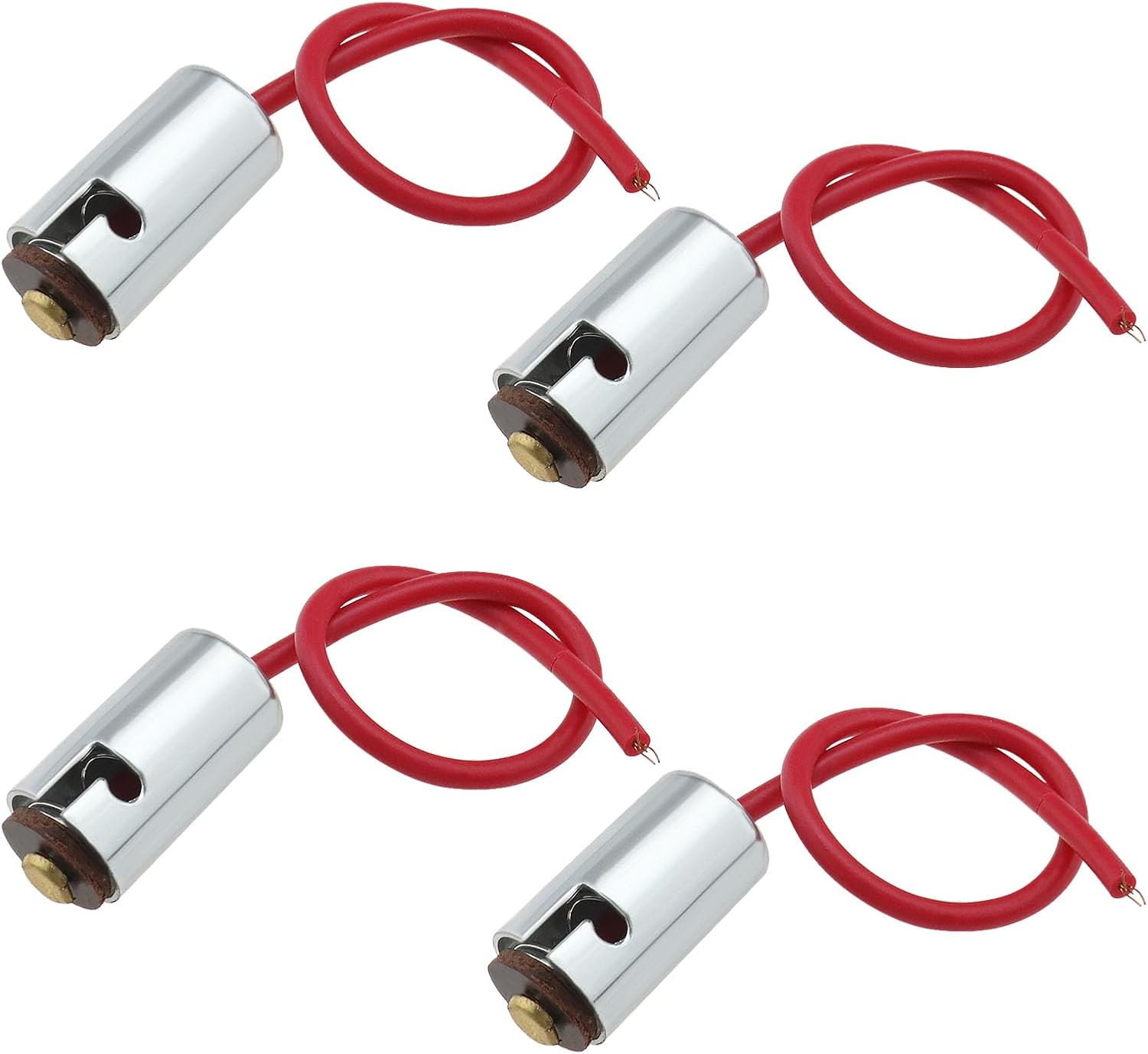 eMagTech 4 unids BA9S T4W bombilla socket titular conector para luz de giro instrumento luz freno luz trasera faro automotriz piezas