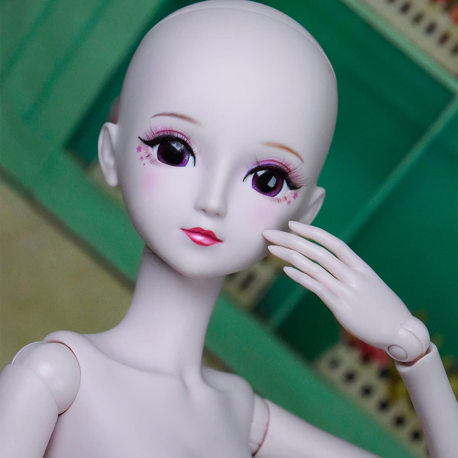 Proudoll 13 BJD Muñeca Cuerpo de Muñeca Personalizada 23.6 in 24 Pulgadas Bola articulada SD Muñecas Articuladas Articulaciones Mueve PVC DIY (Freya)