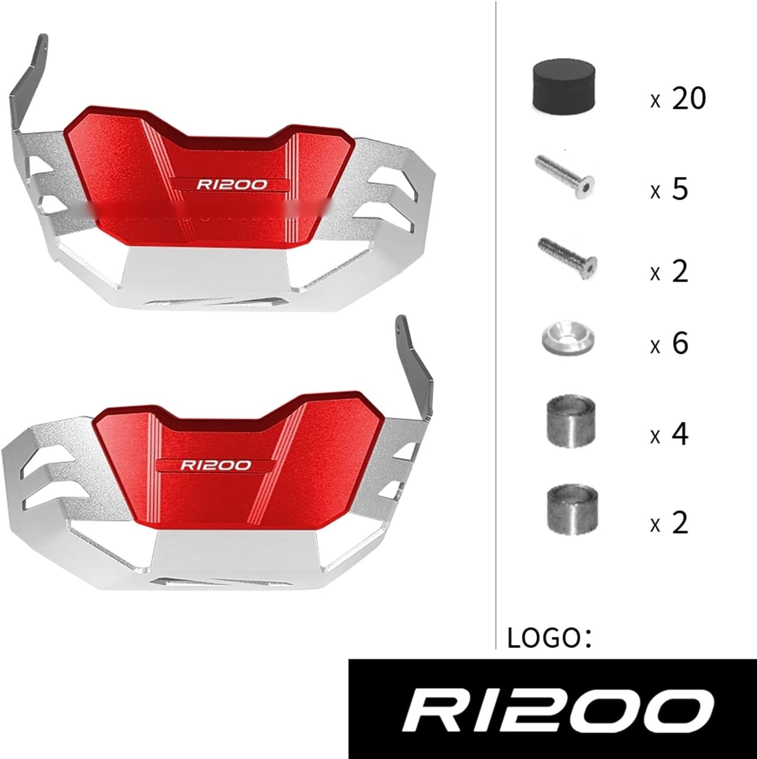 Marcos protectores de culata para BMW R1200R R1200GS R 1200 GS R RnineT R NineT R NineT protectores de motor de motocicleta cubierta protector de