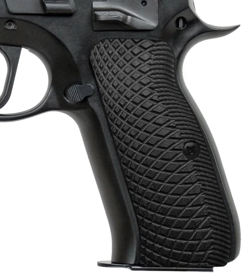 Cool Hand G10 Grips para CZ 75 tamaño completo, SP-01 Series, Shadow 2, 75B BD, SP-01, Tristar P120, tornillos incluidos, textura agresiva de