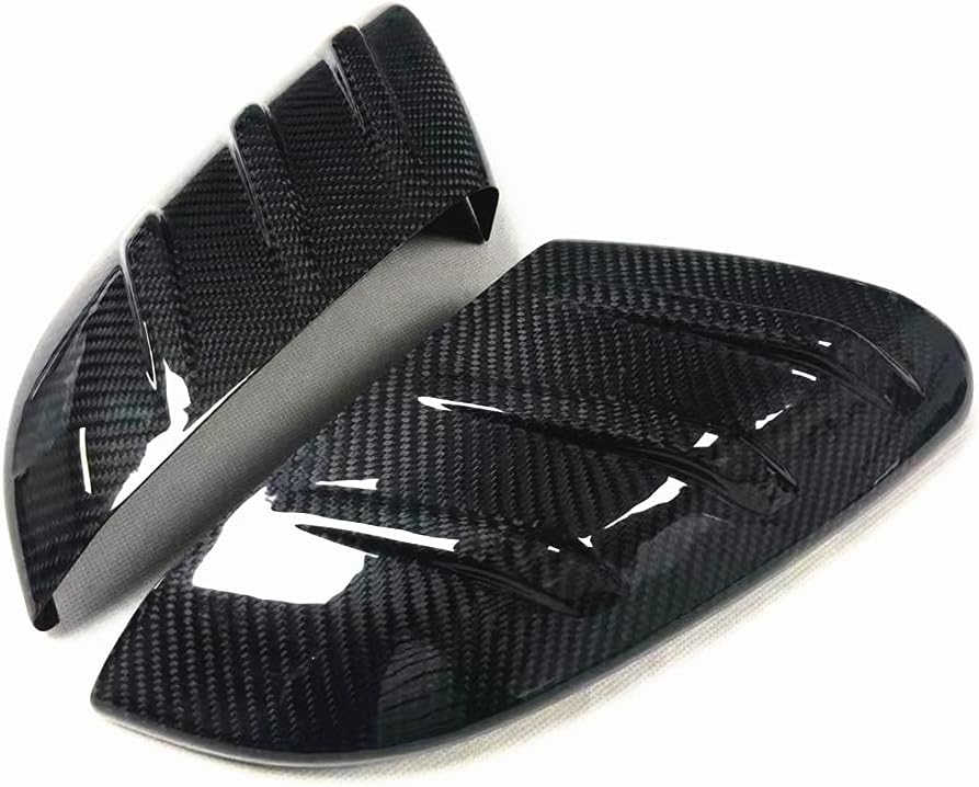 Tapas de espejo de fibra de carbono para Mugen Honda Civic Type-R FK8 2016 2017 2018-2020