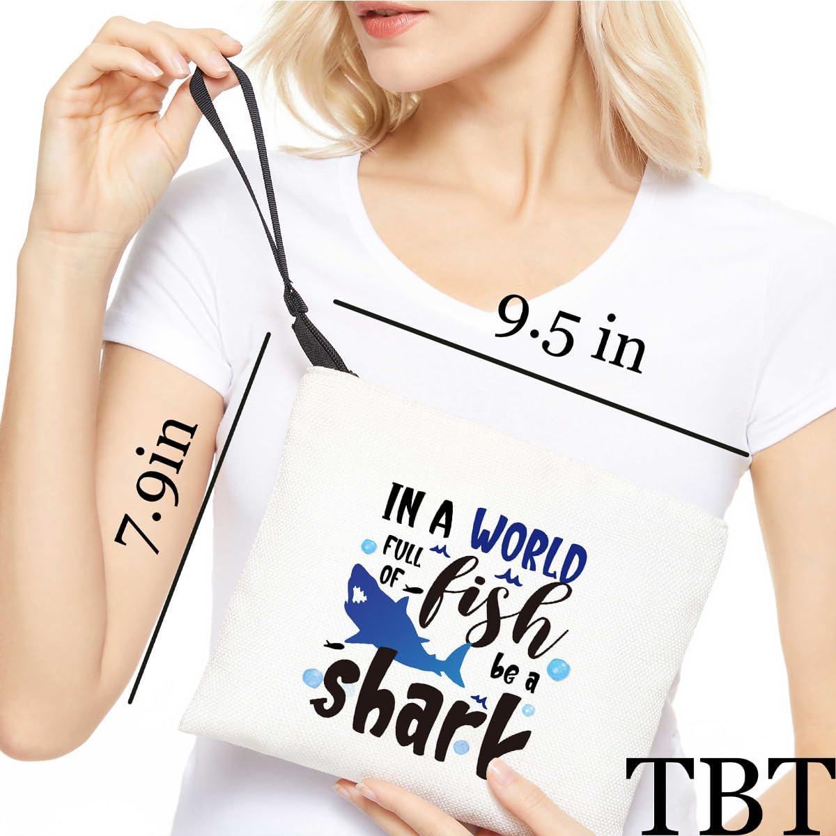 TBT Regalos para enfermeras, bolsas de enfermería para enfermeras, regalos de agradecimiento para enfermeras, bolsa de maquillaje, policromático283