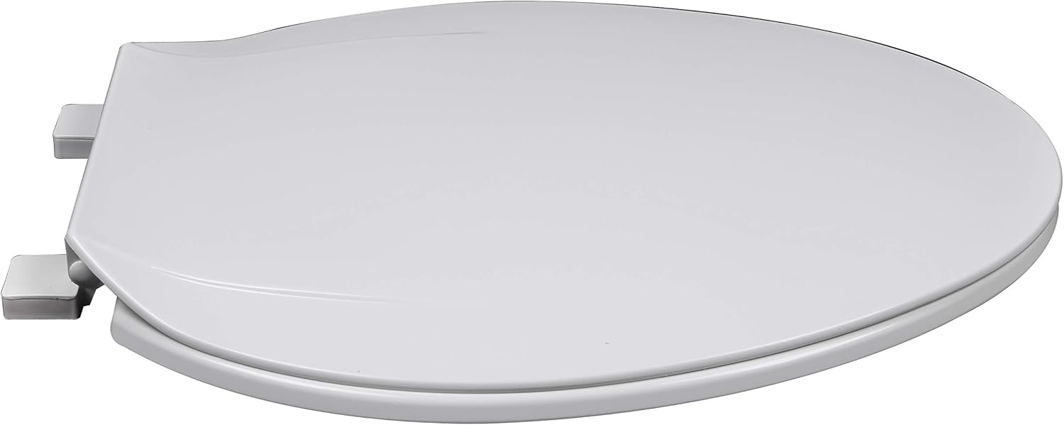 2F1E0-00 – Asiento de inodoro alargado, color blanco