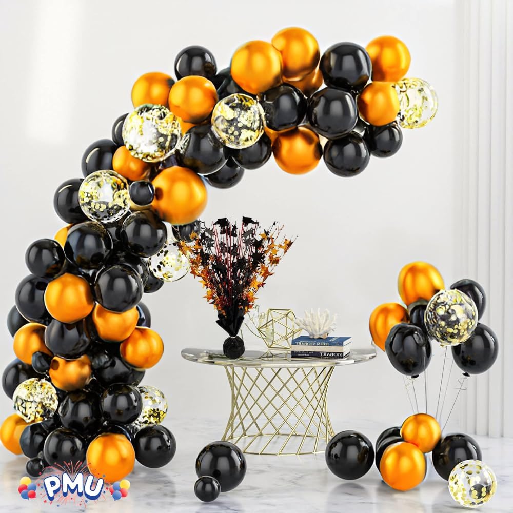 PMU Starburst – Centro de mesa con globos, hermosos centros de mesa para conmemoración, cumpleaños, Halloween, veteranos, fiesta y celebración del