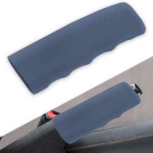 1 funda para freno de mano para automóvil, kit decorativo de palanca de freno de mano de silicona, protector de manija de freno en forma de onda, 1 funda para freno de mano para automóvil, kit decorativo de palanca de freno de mano de silicona, protector de manija de freno en forma de onda,