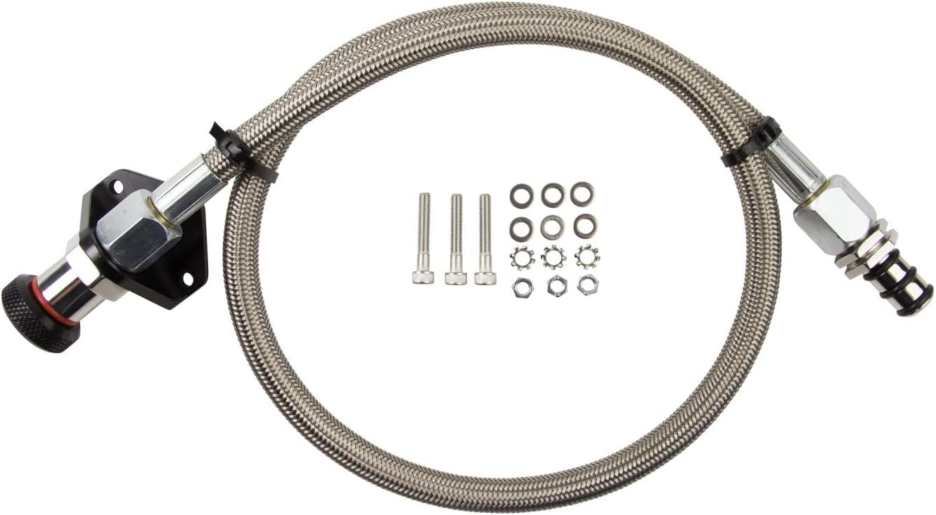 B&M (22168) 6L80 Varilla de medición de transmisión automática con bloqueo para Chevrolet Camaro SS