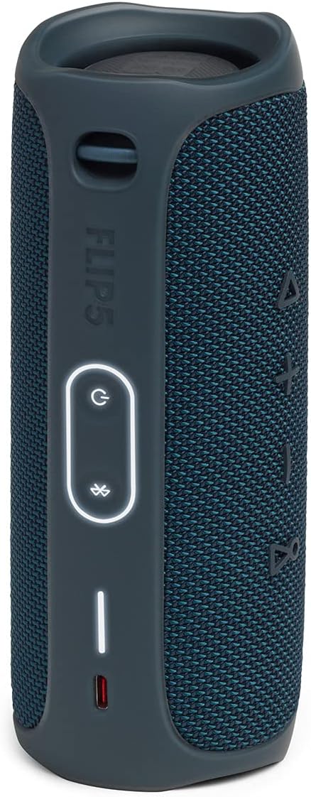 JBL Flip 5 – Par de bocinas portátiles inalámbrica con conexión Bluetooth, resistentes al agua