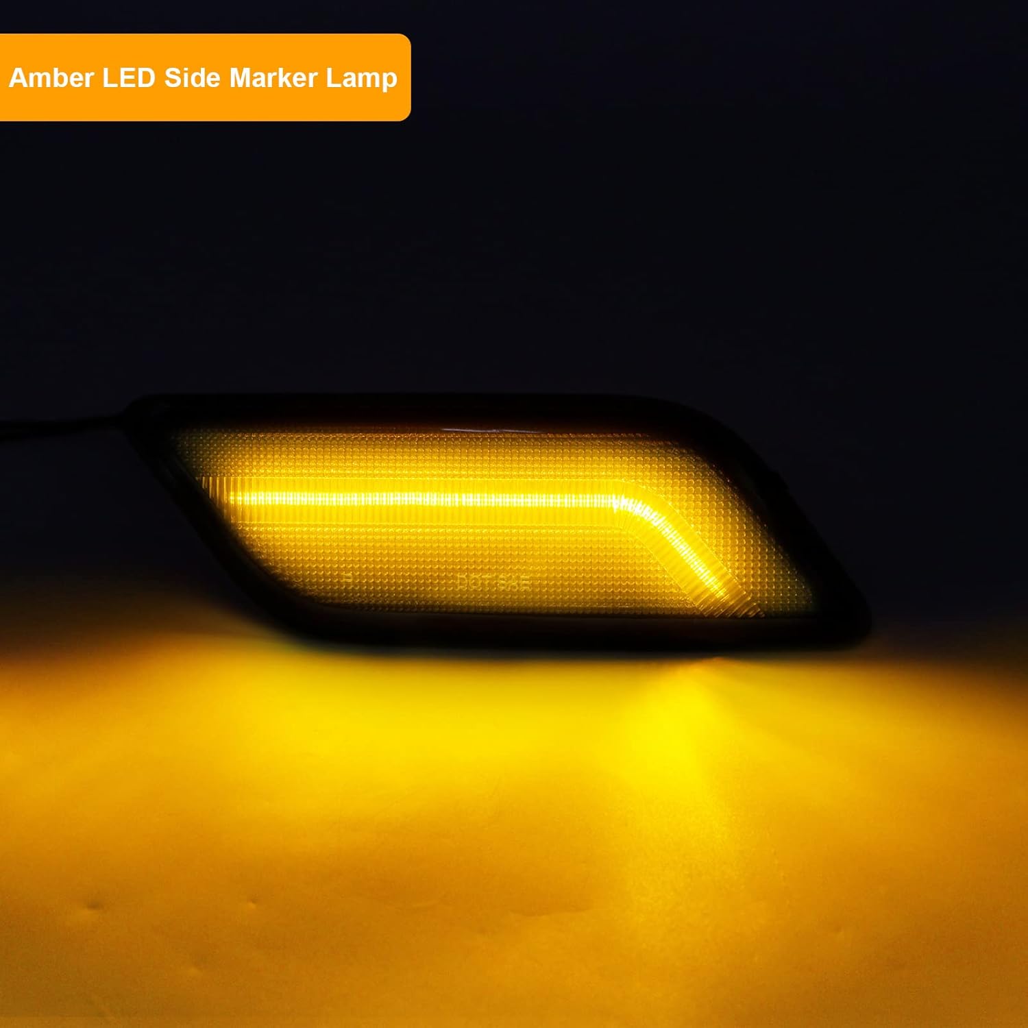 Luces LED de posición laterales compatibles con Clase E W207 C207 A207 E350 E550 Coupé Convertible 2010-2013, lámparas de marcador de guardabarros