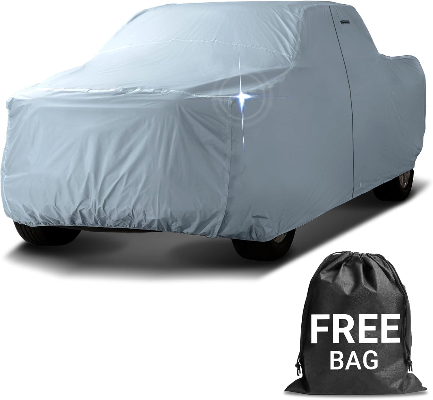 iCarCover Funda prémium para camioneta Ford F-250 1973-1986 Regular Cab de 8 pies de largo, impermeable, para todo tipo de clima, lluvia, nieve, UV,