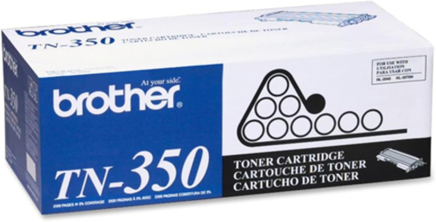 Brother Cartucho de tóner negro, TN-350