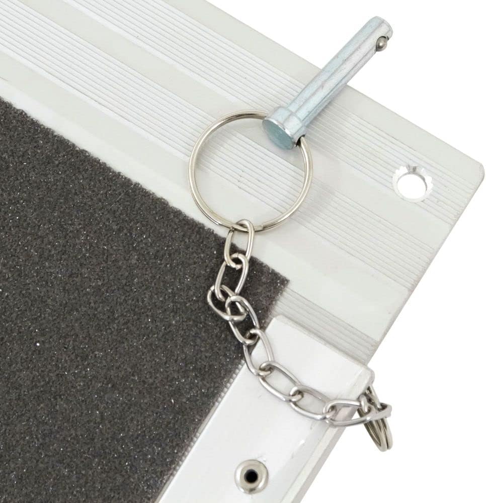 Rampas plegables de aluminio para silla de ruedas Silver Spring, Gris, 1, 1
