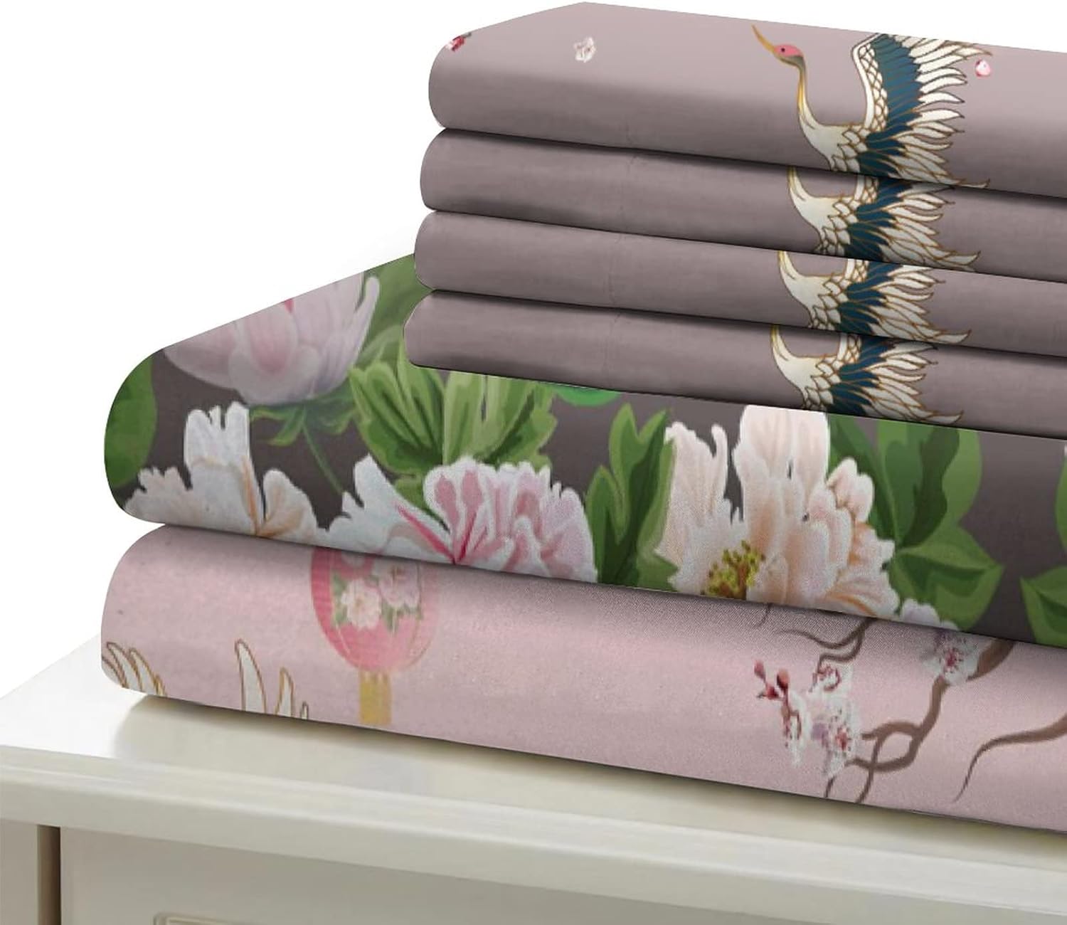 Juego de ropa de cama de pavo real, hermoso juego de ropa de cama de animales, decoración de habitación para niños y niñas, juego de microfibra
