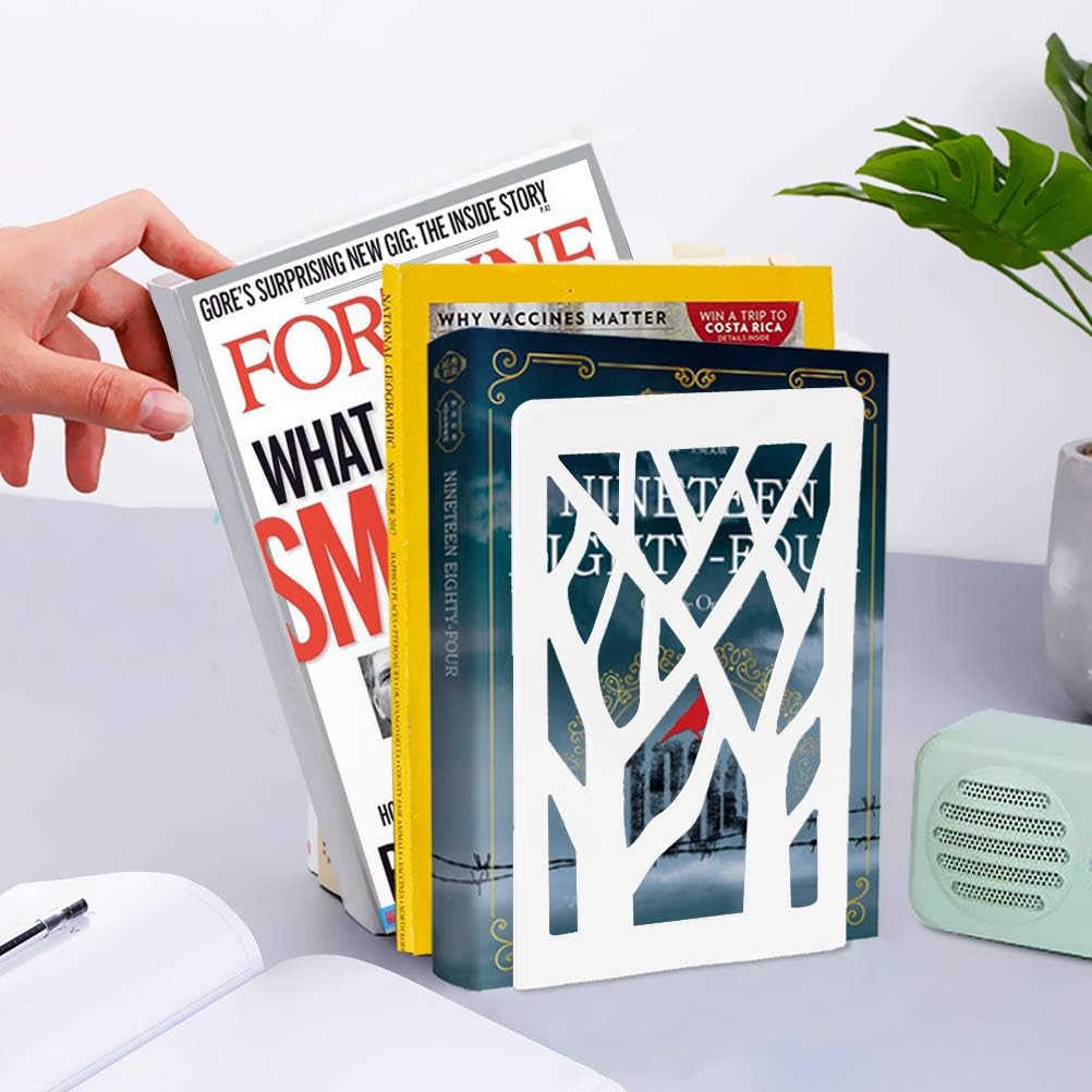 Sujetalibros, sujetalibros para estantes, sujetalibros para estantes, sujetalibros, extremos de libros para libros pesados, soporte para estante de
