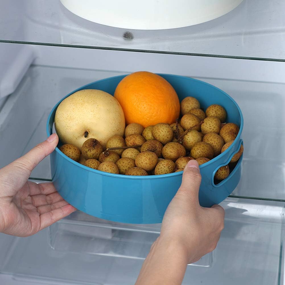 Organizador de especias multifuncional giratorio de 360 para gabinete, cocina, baño, encimera, despensa, almacenamiento con diseño antideslizante y