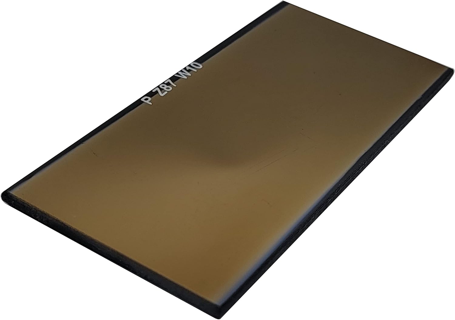 Best Welds – Lente de soldadura de repuesto de vidrio endurecido dorado, placa de filtro pasivo avanzada de 2 pulgadas x 4-14 pulgadas, sombra 9,