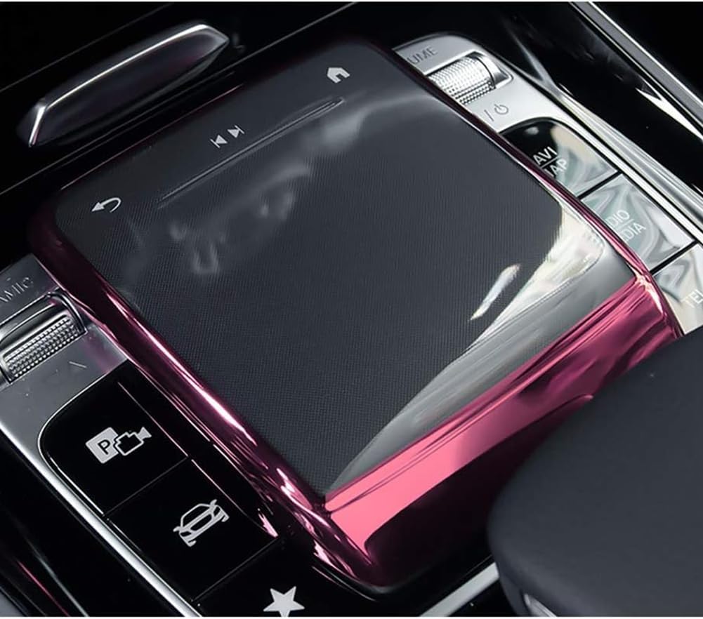 Cubierta protectora para consola central de automóvil, cubierta de controlador de pantalla táctil para Mercedes Benz A B AMG CLA GLE GLS GLB GLA
