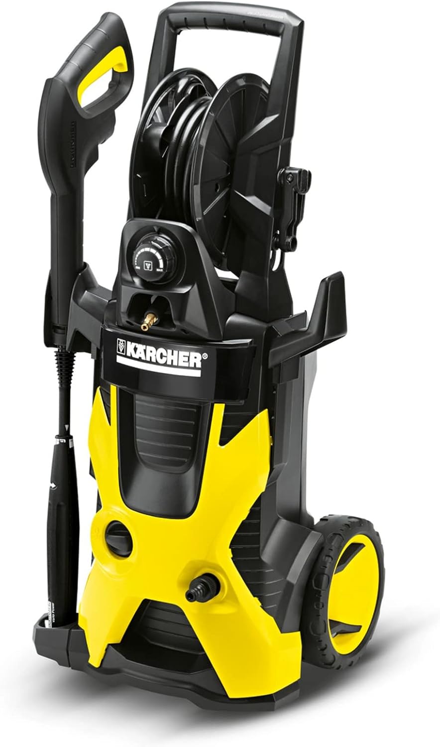 Karcher K5 – Lavadora a presión eléctrica de alta calidad, 2000 PSI, 1.4 GPM y jabón detergente para lavadora a presión multiusos, 1 galón