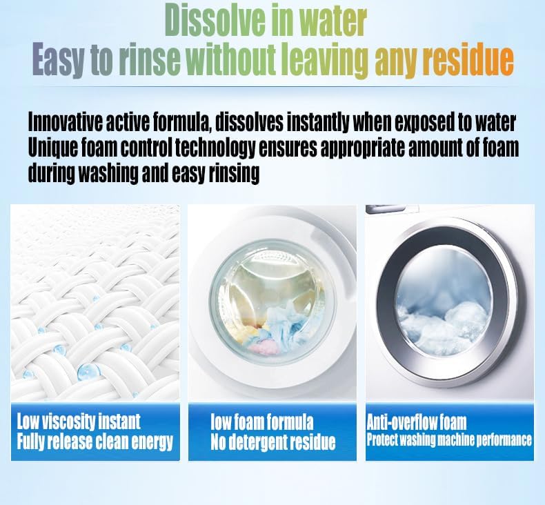 Active Enzyme – Quitamanchas para ropa sucia, enzimas activas para limpieza de ropa, limpiador de manchas difíciles, agente desengrasante