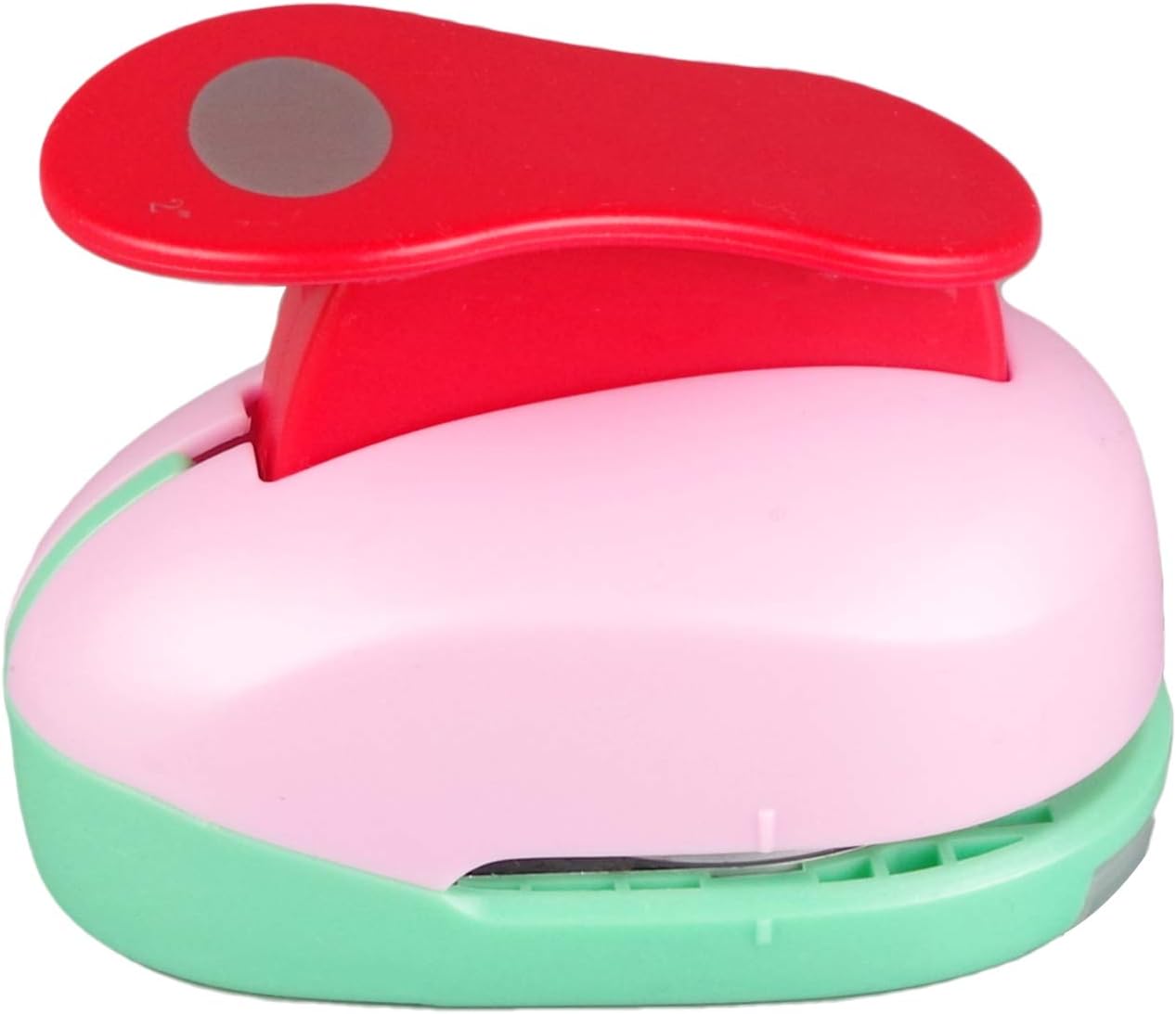 Rondam Ellipse – Perforadora ovalada de 2 pulgadas, hecha a mano, para manualidades, álbumes de recortes, fabricación de tarjetas, color caramelo de