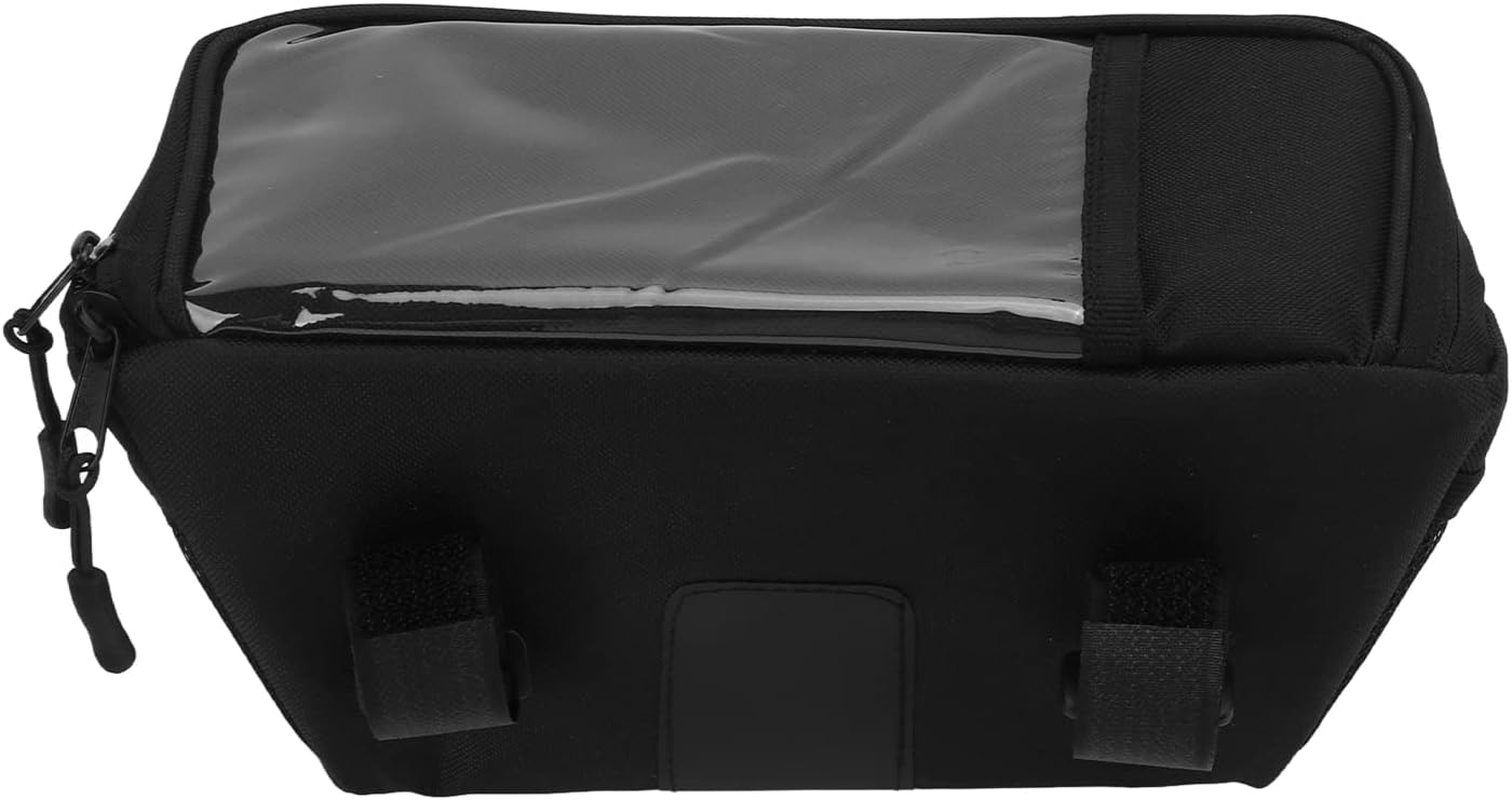 Bolsa de manillar de bicicleta, impermeable, multifuncional, para manubrio de bicicleta, funda para teléfono de bicicleta, bolsa de almacenamiento