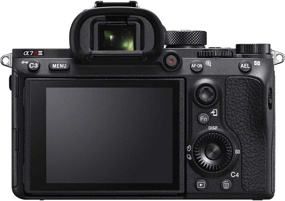 Sony Cámara sin espejo a7R IIIA (ILCE7RM3AB) + lente Sony FE de 1.102-2.756 in + tarjeta de 64 GB + kit de filtro + lente gran angular + lente de