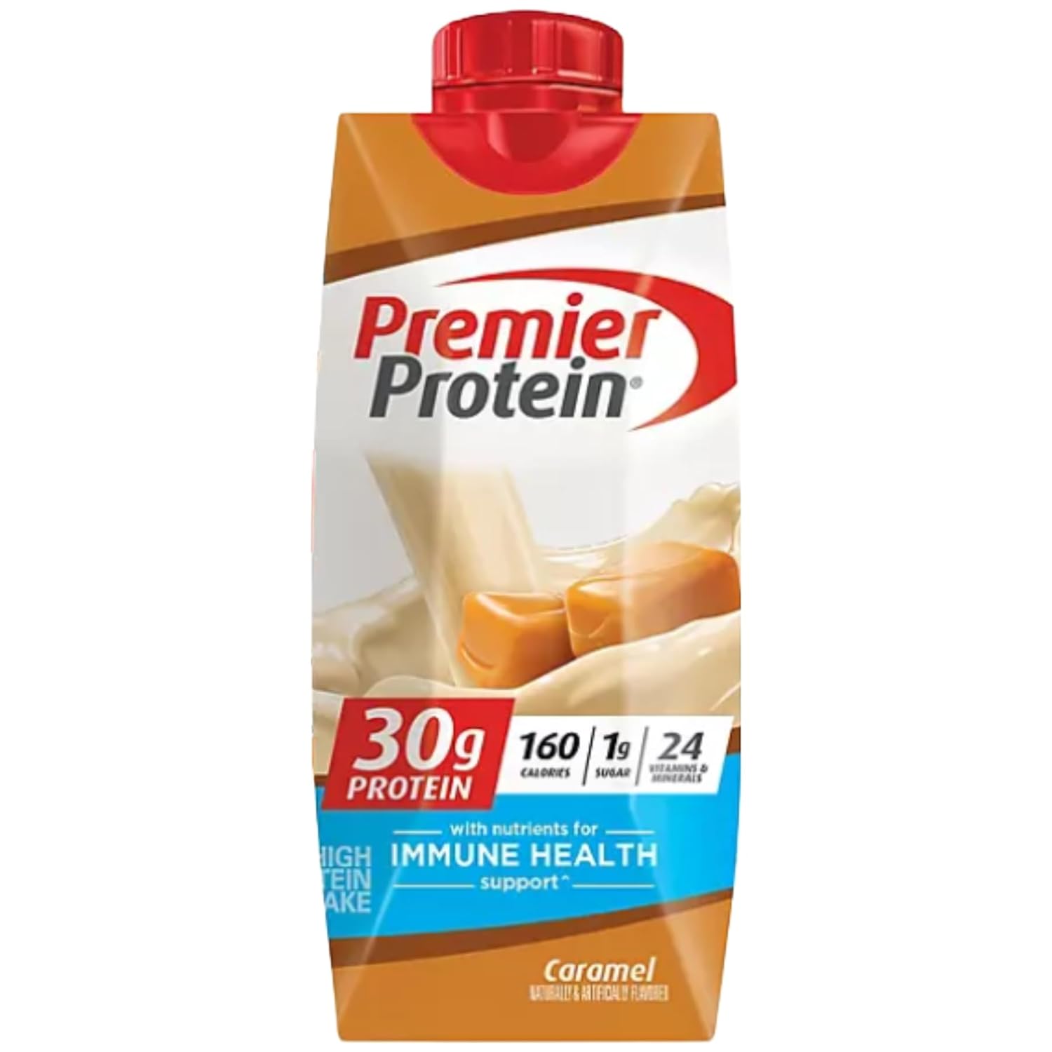Batido de proteínas nuestro paquete variado de galletas y crema, plátanos y crema, delicia de masa de pastel, mantequilla de maní de chocolate o