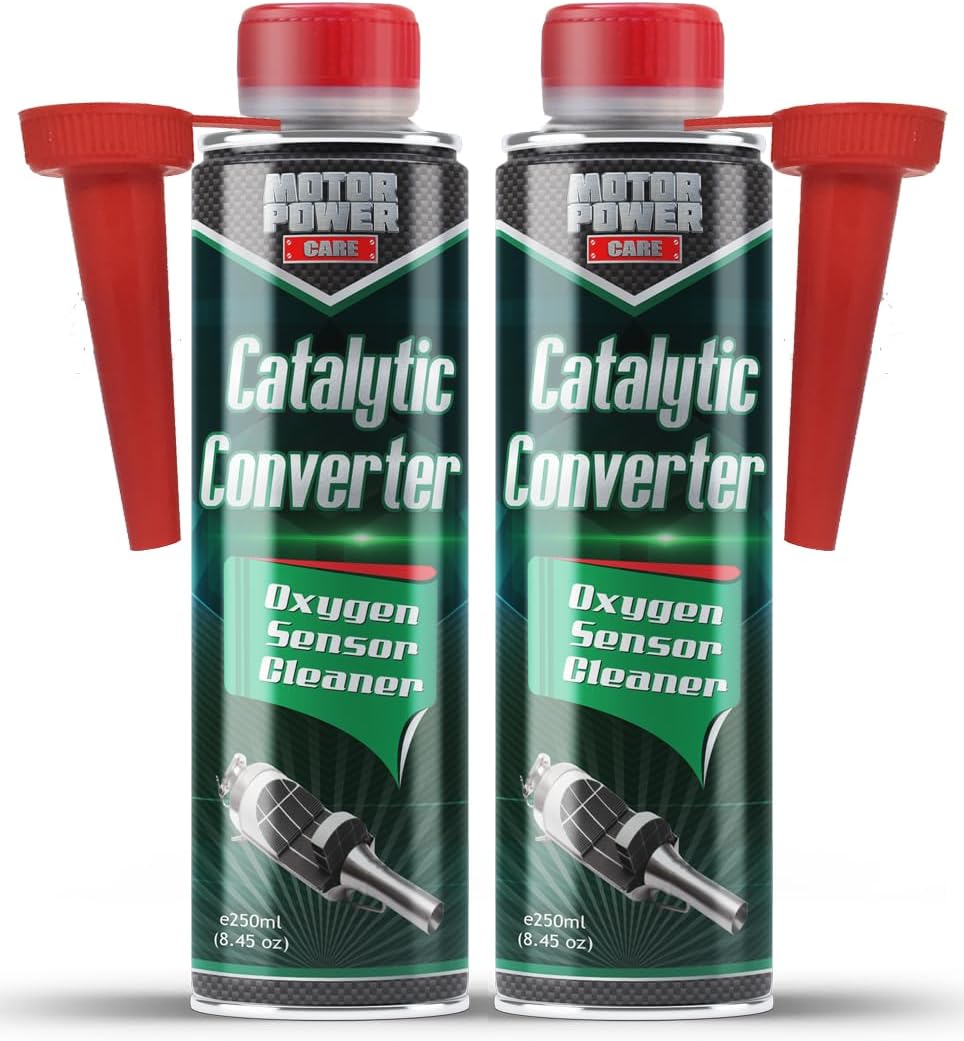 Limpiador catalítico del convertidor 2X latas, limpiador del sensor de oxígeno, emisiones del paso, SMOG, aditivo de combustible, limpiador de la