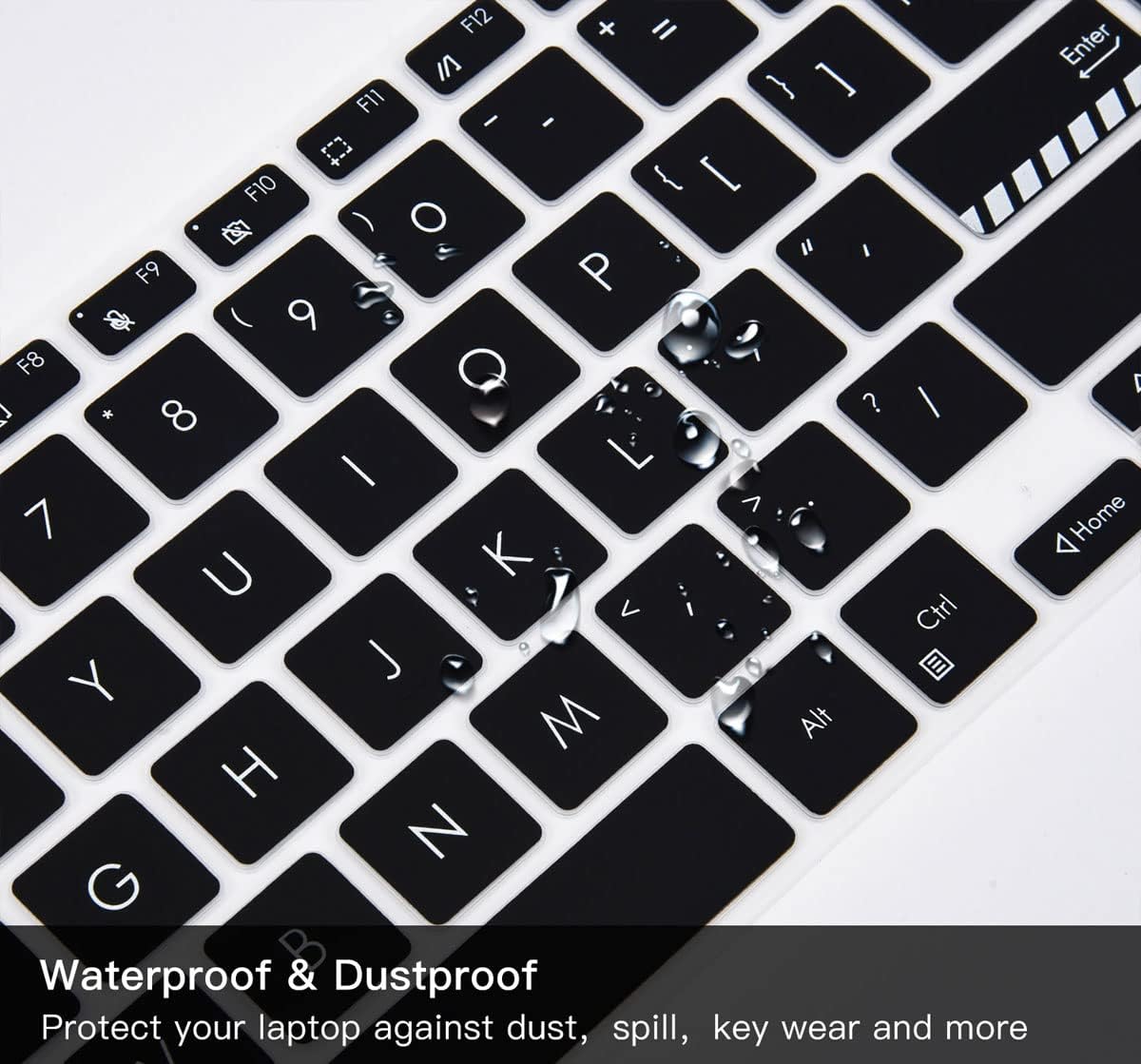 2 fundas de teclado para ASUS VivoBook 16X 16 F1603 M1603 X1603 M1605, VivoBook Pro 16X OLED K3605 K6602 N7601 TN3604, VivoBook 15 15.6 K3502 M3502