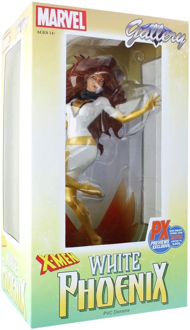 Marvel Gallery White Phoenix – Estatua de PVC de 10 pulgadas, exclusiva SDCC