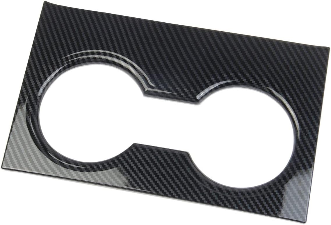 Accesorios de fibra de carbono para portavasos, cubierta de panel, accesorios para Chevy Tahoe Suburban 2021-2023