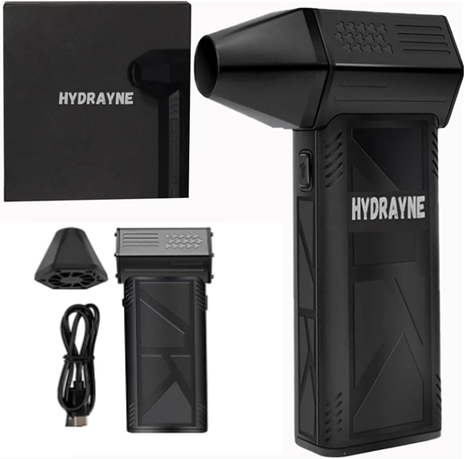 Hydrayne Air Blaster 2.0, ventilador Hydraynex, Hydrayne Turbo Jet, Hydrayne Turbo Fan X, mini soplador de chorro, soplador de aire para secadora de