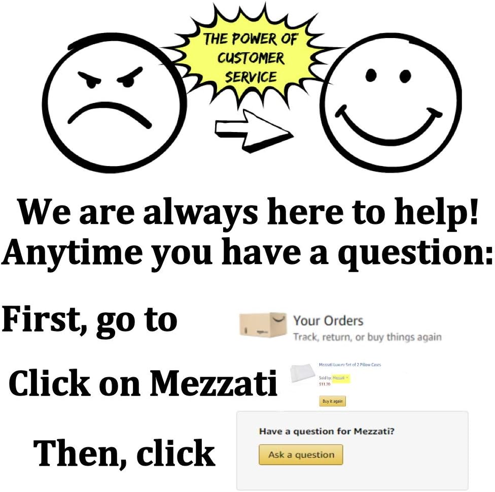 Mezzati – Juego de cobertor de 3piezas suave de lujo, lo más cómodo, la más alta calidad microfibra cepillada – Resistente a las arrugas-