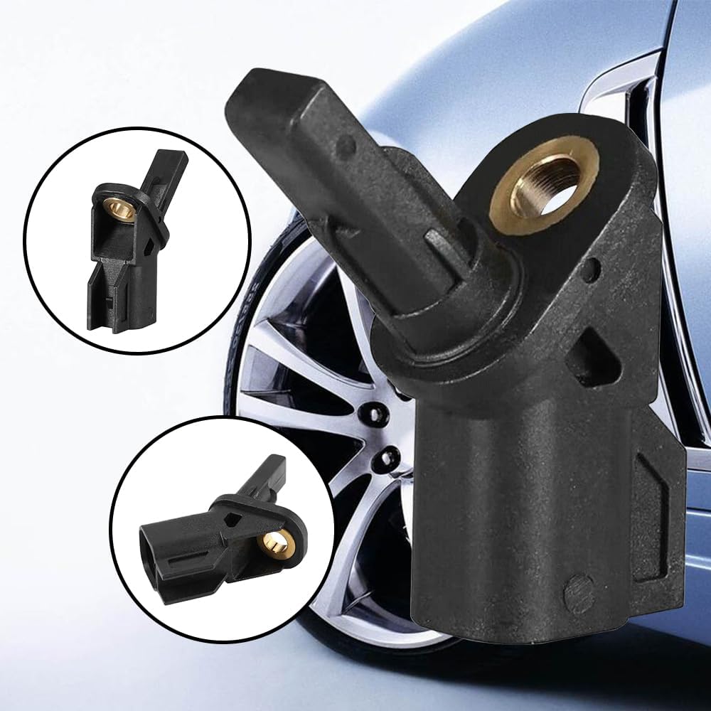 Sensor de velocidad de rueda ABS, sensor de velocidad de rueda de freno antibloqueo ABS delantero compatible con Ford Focus, reemplaza al OEM