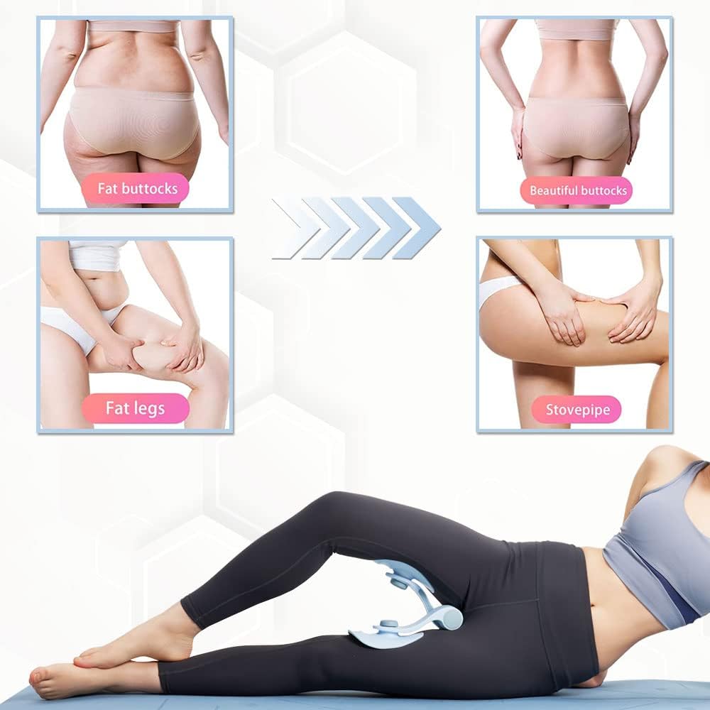 Entrenador de cadera pélvica, dispositivo de ejercicios Kegel para mujeres, hombres, brazos, piernas, glúteos, clip de entrenamiento de fuerza,