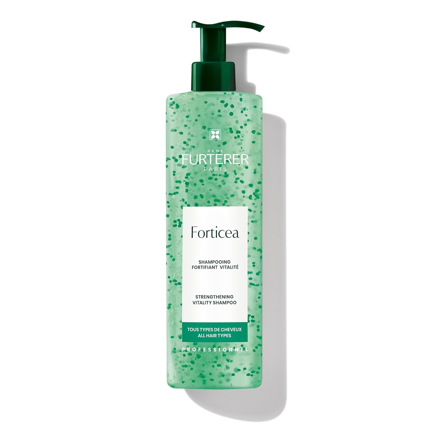 René Furterer FORTICEA Champú Energizante – Energize Scalp – Extracto de guaraná y aceites esenciales – Sin sulfato, parabenos ni silicona